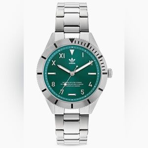 Adidas Unisex Three Hand Edition Stainless Steel Bracelet Watch 36mm